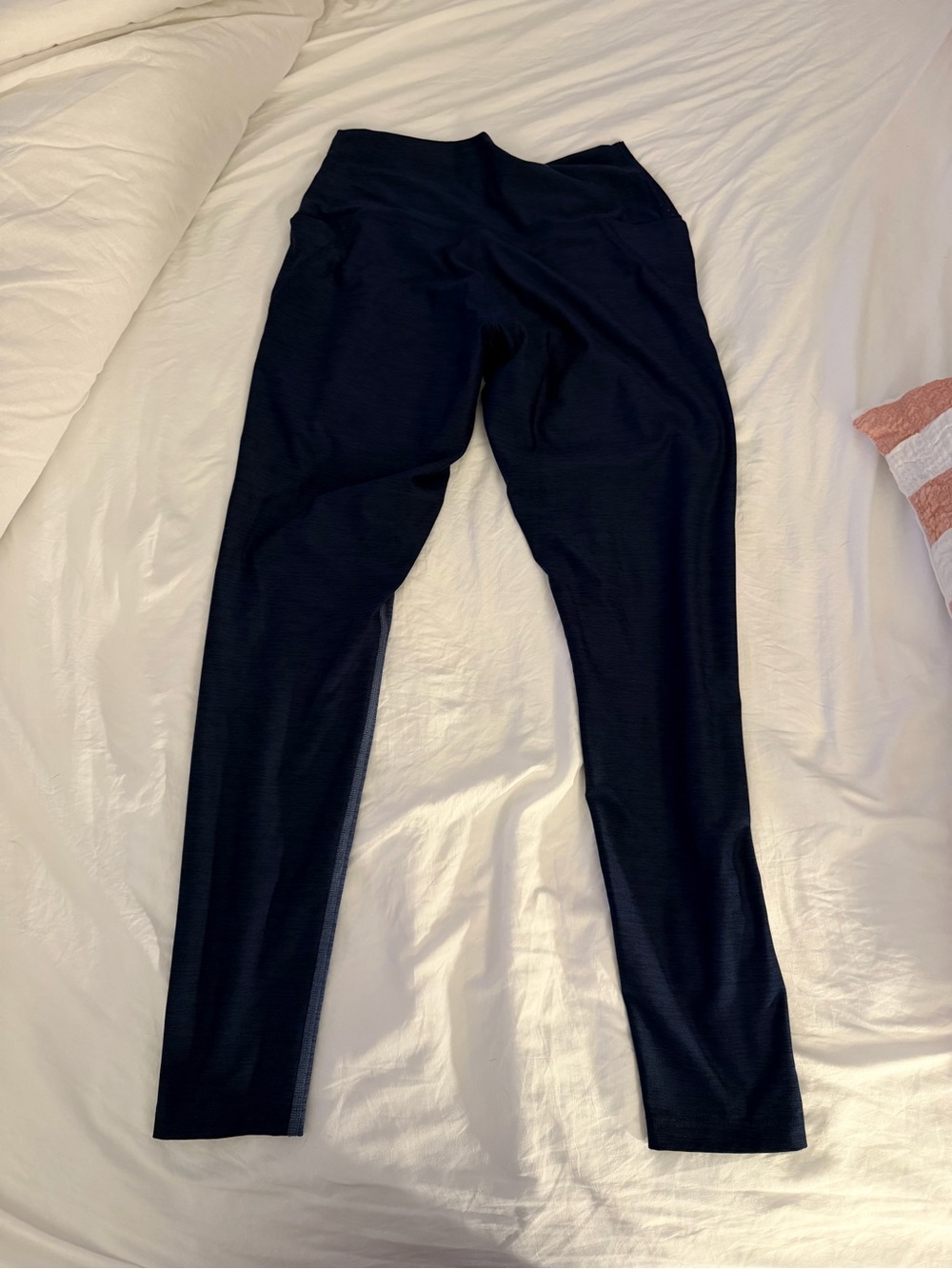 all in motion Black Women's High-Rise Leggings (ribbed)